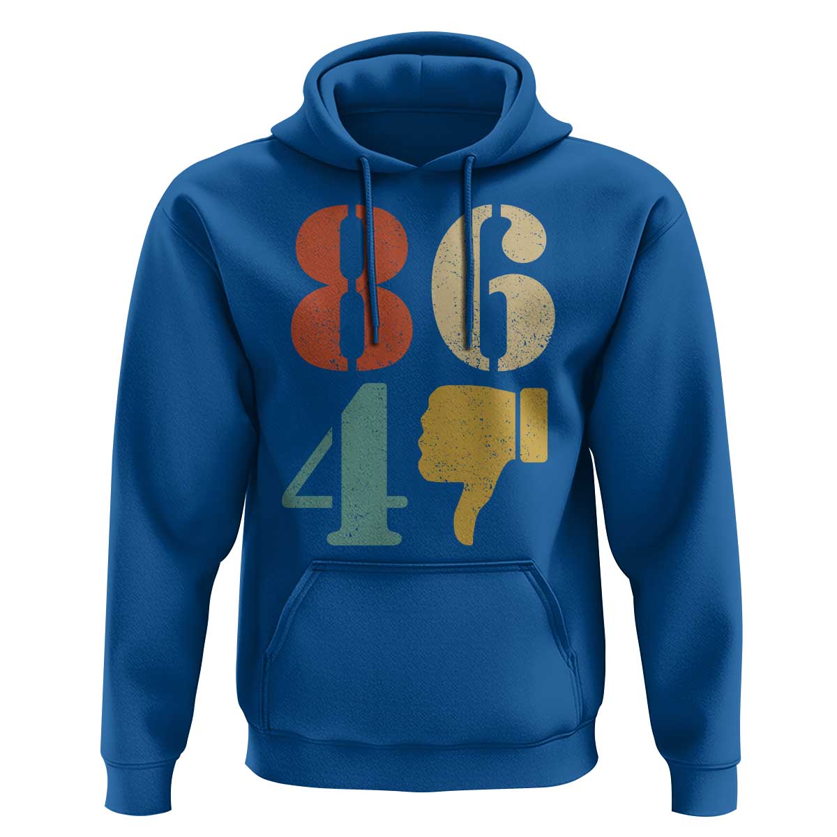 Retro 8647 Hoodie Classic Retro Vintage 80s Style