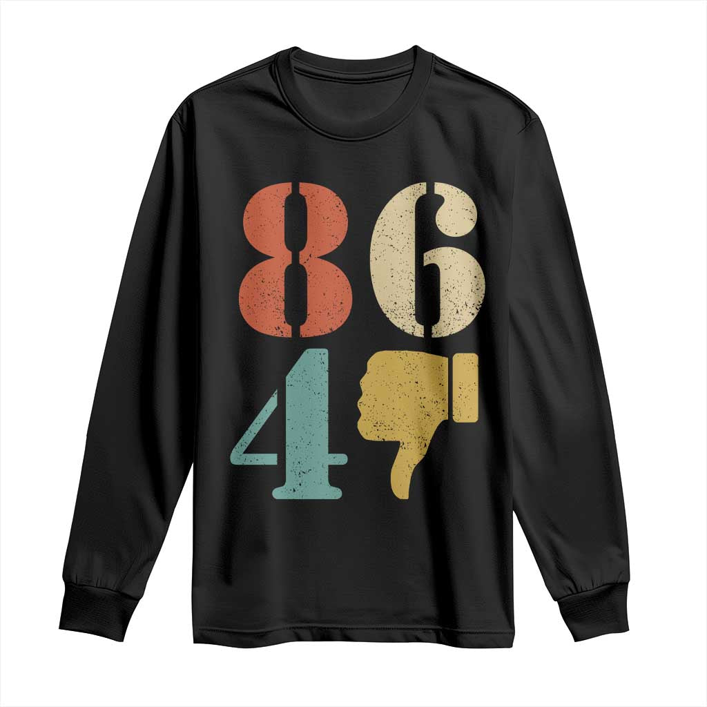 Retro 8647 Long Sleeve Shirt Classic Retro Vintage 80s Style