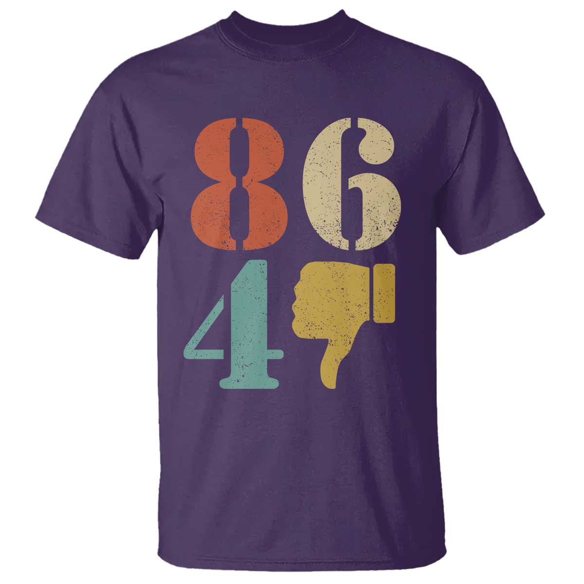 Retro 8647 T Shirt Classic Retro Vintage 80s Style