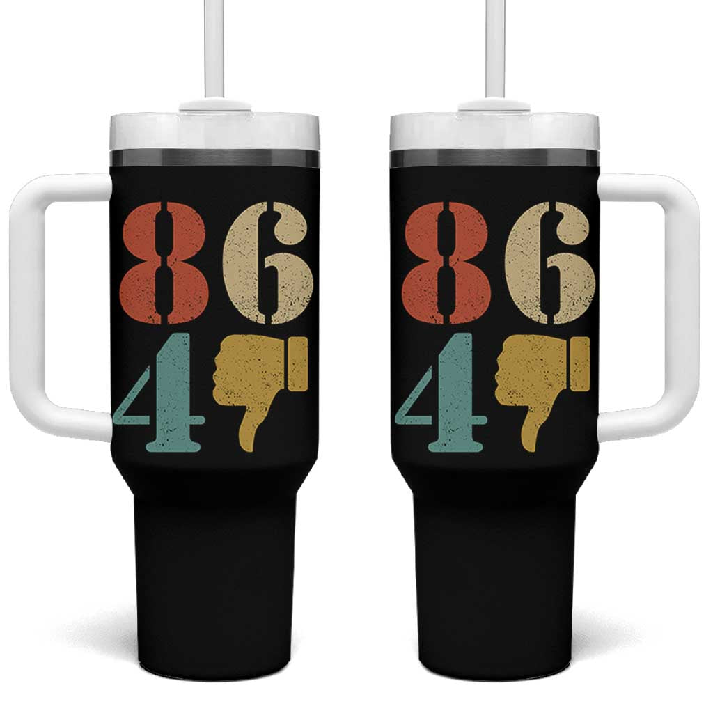 Retro 8647 Tumbler With Handle Classic Retro Vintage 80s Style
