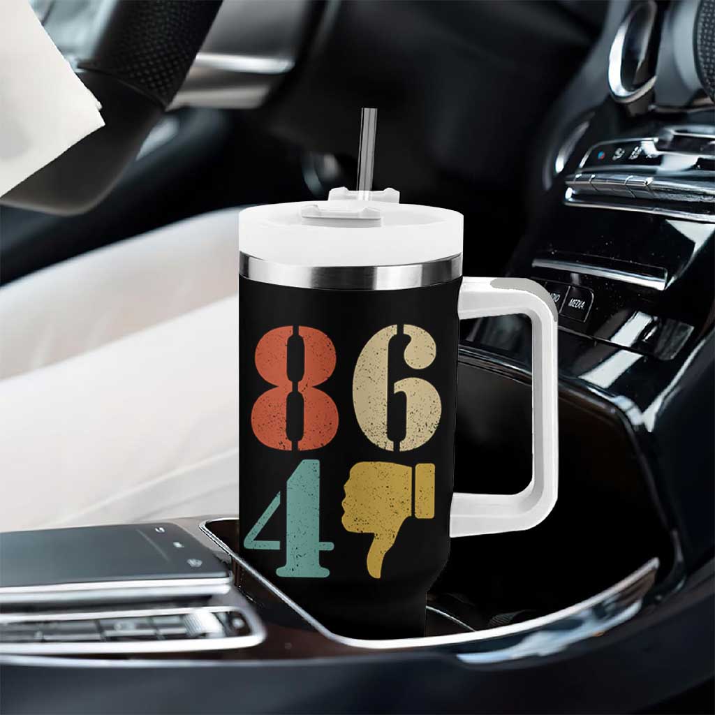Retro 8647 Tumbler With Handle Classic Retro Vintage 80s Style