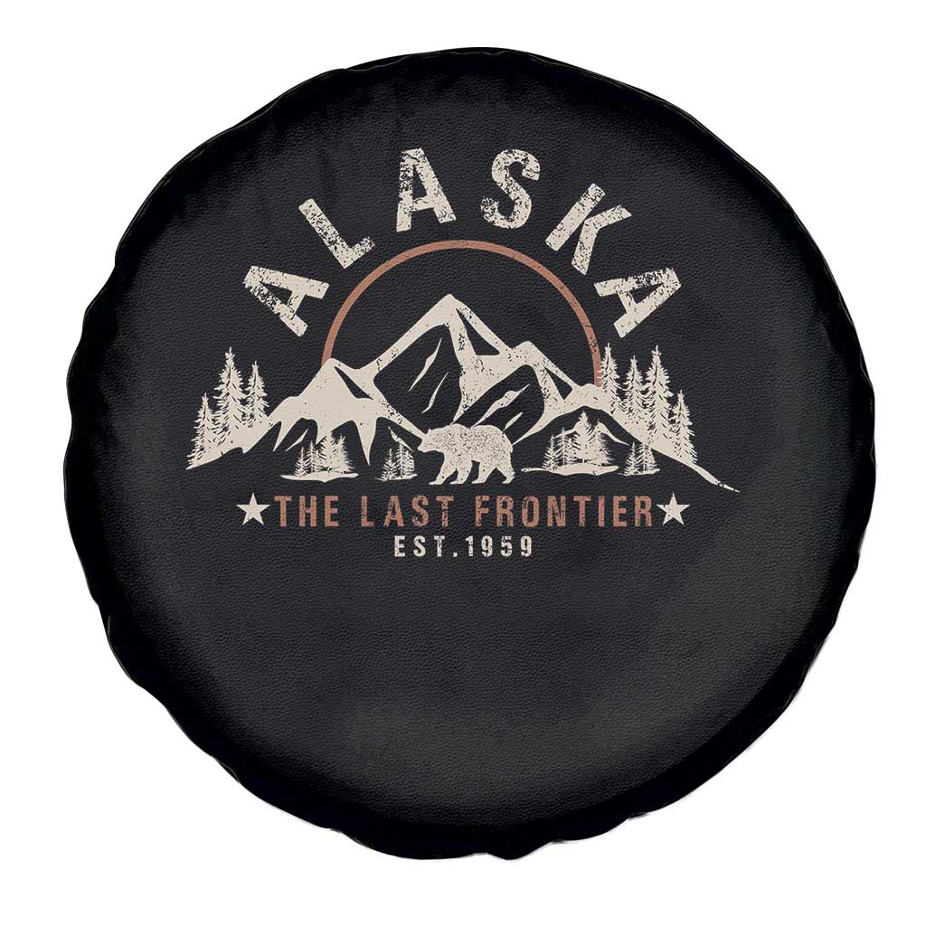 Alaska Spare Tire Cover Vintage Bear The Last Frontier Souvenir - Wonder Print Shop