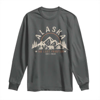 Alaska Long Sleeve Shirt Vintage Bear The Last Frontier Souvenir - Wonder Print Shop