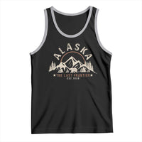 Alaska Tank Top Vintage Bear The Last Frontier Souvenir - Wonder Print Shop