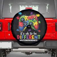 Video Game Autism Awareness Spare Tire Cover It's Ok To Be Different Kids