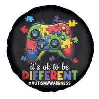 Video Game Autism Awareness Spare Tire Cover It's Ok To Be Different Kids