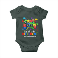 Video Game Autism Awareness Baby Onesie It's Ok To Be Different Kids