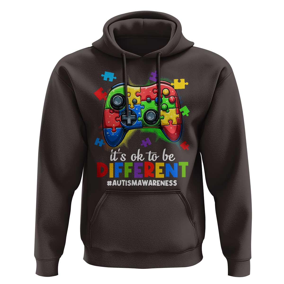 Video Game Autism Awareness Hoodie It's Ok To Be Different Kids