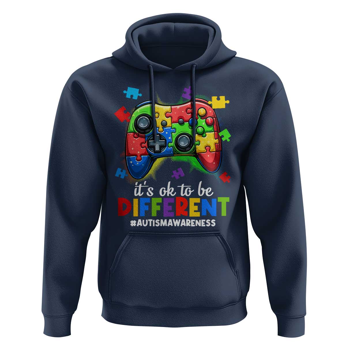 Video Game Autism Awareness Hoodie It's Ok To Be Different Kids