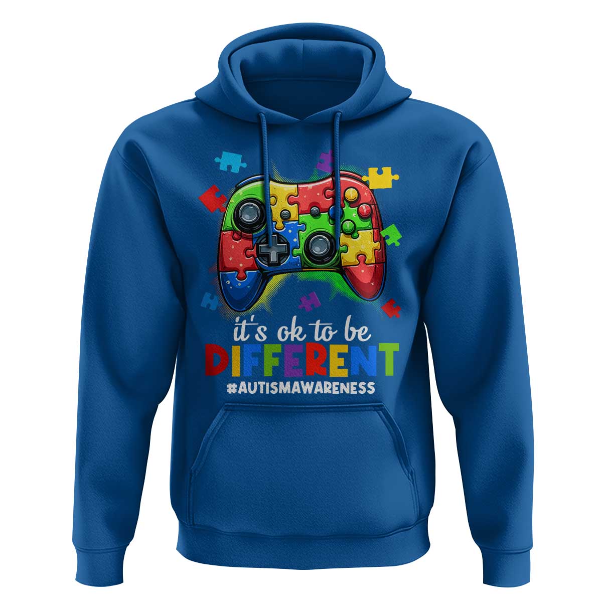 Video Game Autism Awareness Hoodie It's Ok To Be Different Kids