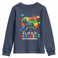 Video Game Autism Awareness Youth Sweatshirt It's Ok To Be Different Kids