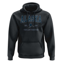 Alaska Hoodie Vintage Sports Design The Last Frontier Souvenirs - Wonder Print Shop
