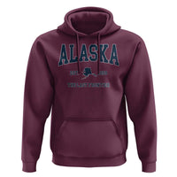 Alaska Hoodie Vintage Sports Design The Last Frontier Souvenirs - Wonder Print Shop