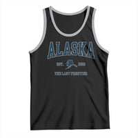 Alaska Tank Top Vintage Sports Design The Last Frontier Souvenirs - Wonder Print Shop