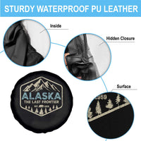 Vintage Alaska The Last Frontier Spare Tire Cover Retro Alaskan Bear Mountain Souvenir - Wonder Print Shop