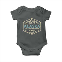 Vintage Alaska The Last Frontier Baby Onesie Retro Alaskan Bear Mountain Souvenir - Wonder Print Shop