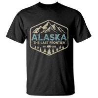 Vintage Alaska The Last Frontier T Shirt Retro Alaskan Bear Mountain Souvenir - Wonder Print Shop