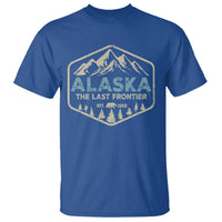 Vintage Alaska The Last Frontier T Shirt Retro Alaskan Bear Mountain Souvenir - Wonder Print Shop