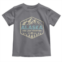 Vintage Alaska The Last Frontier Toddler T Shirt Retro Alaskan Bear Mountain Souvenir - Wonder Print Shop