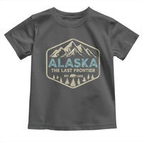 Vintage Alaska The Last Frontier Toddler T Shirt Retro Alaskan Bear Mountain Souvenir - Wonder Print Shop