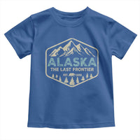 Vintage Alaska The Last Frontier Toddler T Shirt Retro Alaskan Bear Mountain Souvenir - Wonder Print Shop