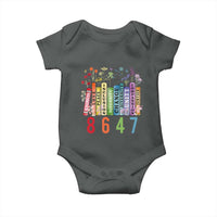 Retro 8647 Baby Onesie Equal Rights Book Flower Feminist Women Rights