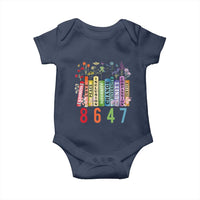 Retro 8647 Baby Onesie Equal Rights Book Flower Feminist Women Rights