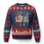 Retro 8647 Ugly Christmas Sweater Equal Rights Book Flower Feminist Women Rights - Wonder Print Shop