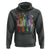 Retro 8647 Hoodie Equal Rights Book Flower Feminist Women Rights