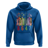 Retro 8647 Hoodie Equal Rights Book Flower Feminist Women Rights