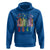 Retro 8647 Hoodie Equal Rights Book Flower Feminist Women Rights