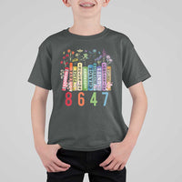 Retro 8647 T Shirt For Kid Equal Rights Book Flower Feminist Women Rights