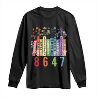 Retro 8647 Long Sleeve Shirt Equal Rights Book Flower Feminist Women Rights