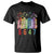Retro 8647 T Shirt Equal Rights Book Flower Feminist Women Rights