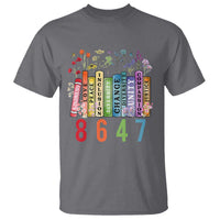 Retro 8647 T Shirt Equal Rights Book Flower Feminist Women Rights