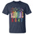 Retro 8647 T Shirt Equal Rights Book Flower Feminist Women Rights