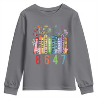 Retro 8647 Youth Sweatshirt Equal Rights Book Flower Feminist Women Rights