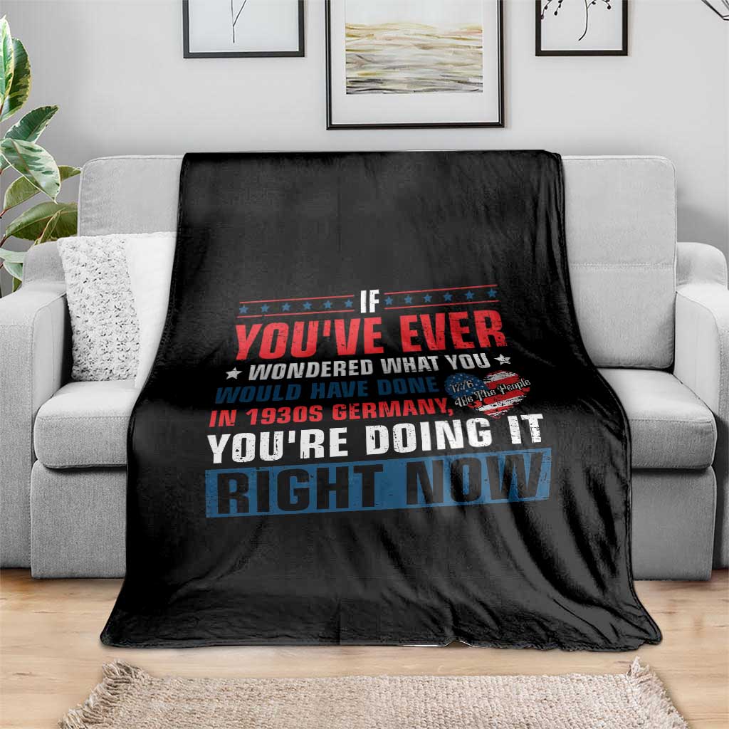 Anti Fascist Throw Blanket Political Activism Human Rights