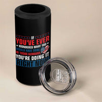Anti Fascist 4 in 1 Can Cooler Tumbler Political Activism Human Rights