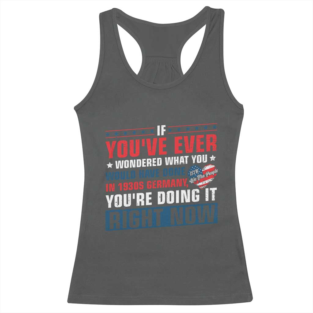 Anti Fascist Racerback Tank Top Political Activism Human Rights