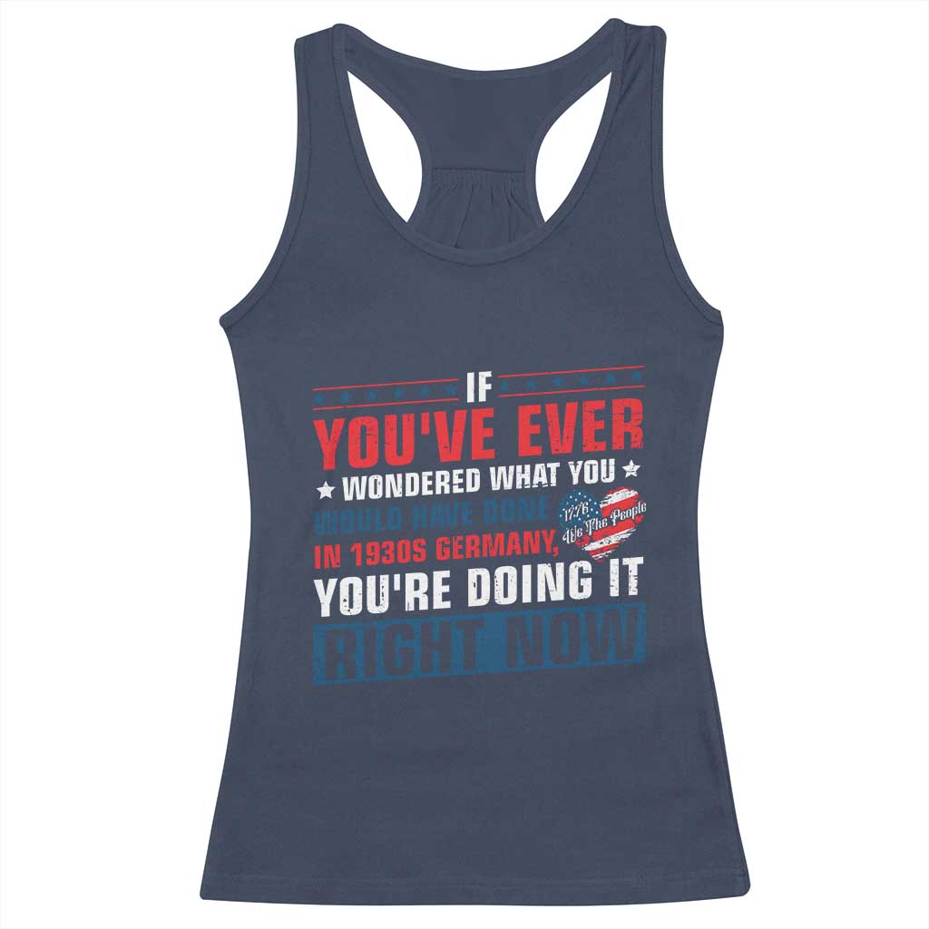 Anti Fascist Racerback Tank Top Political Activism Human Rights