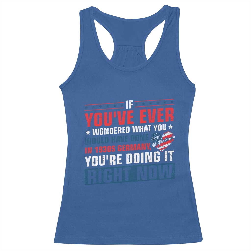 Anti Fascist Racerback Tank Top Political Activism Human Rights