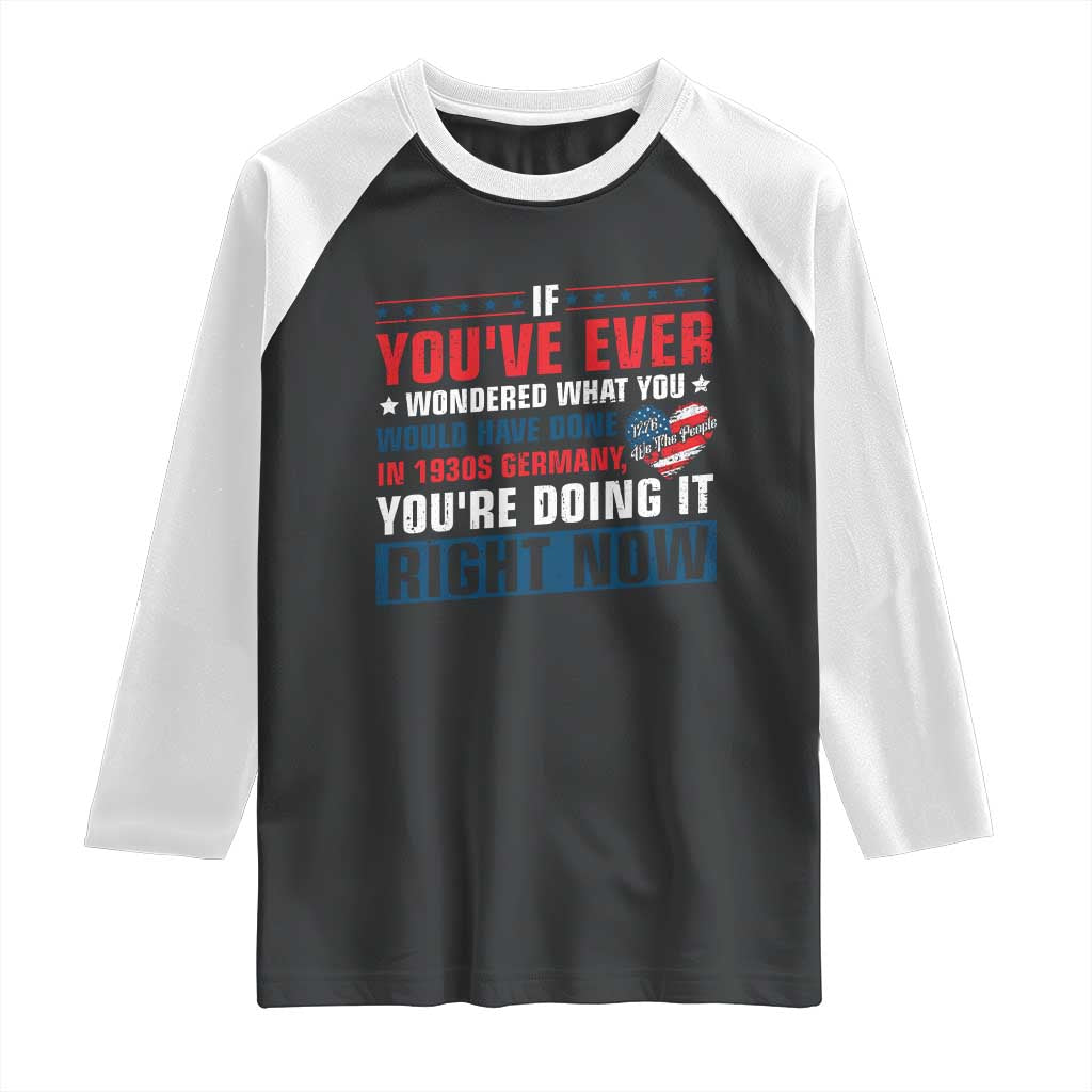 Anti Fascist Raglan Shirt Political Activism Human Rights