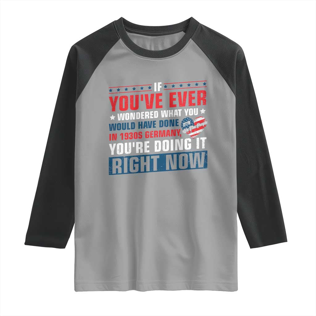 Anti Fascist Raglan Shirt Political Activism Human Rights