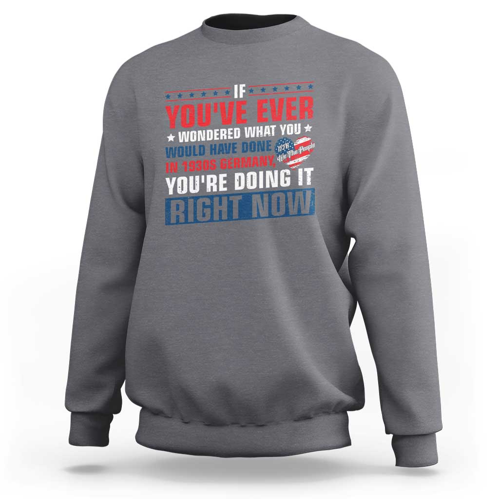 Anti Fascist Sweatshirt Political Activism Human Rights