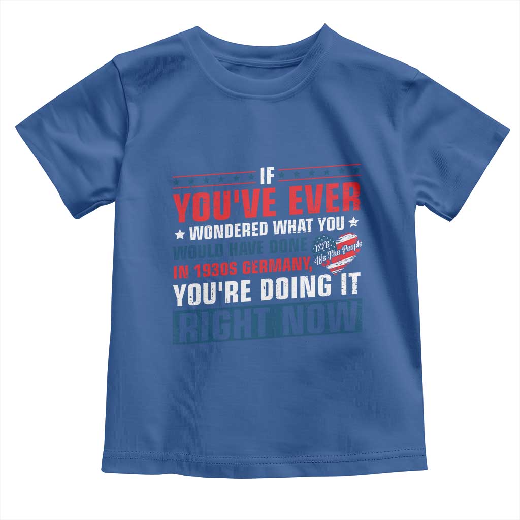 Anti Fascist Toddler T Shirt Political Activism Human Rights