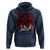 Retro 8647 Hoodie Vintage USA American Flag Skull