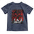 Retro 8647 Toddler T Shirt Vintage USA American Flag Skull