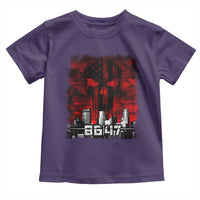Retro 8647 Toddler T Shirt Vintage USA American Flag Skull
