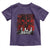 Retro 8647 Toddler T Shirt Vintage USA American Flag Skull